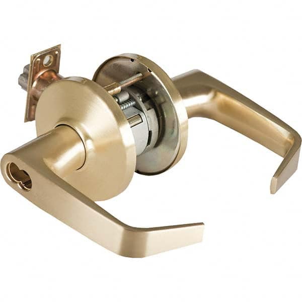Best - Dormitory Lever Lockset for 1-3/4 to 2-1/4" Thick Doors - Americas Industrial Supply