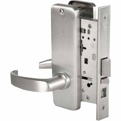 Best - Passage Lever Lockset for 1-3/4" Thick Doors - Americas Industrial Supply
