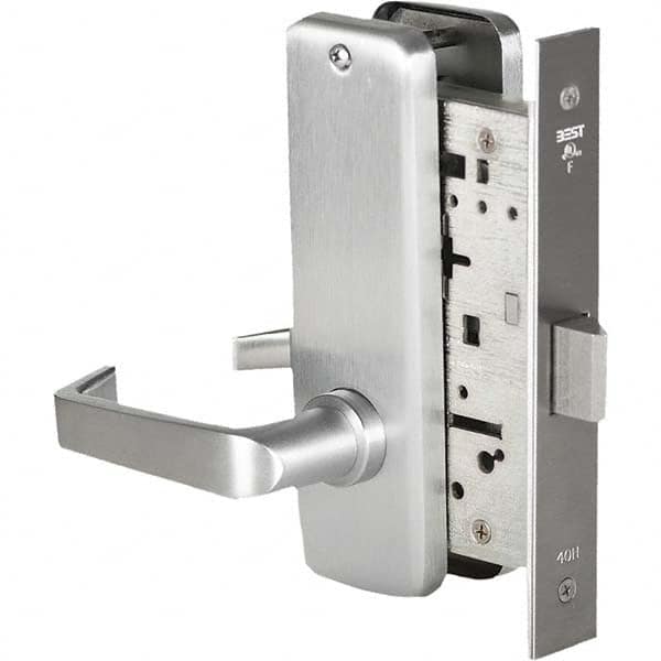 Best - Privacy Lever Lockset for 1-3/4" Thick Doors - Americas Industrial Supply