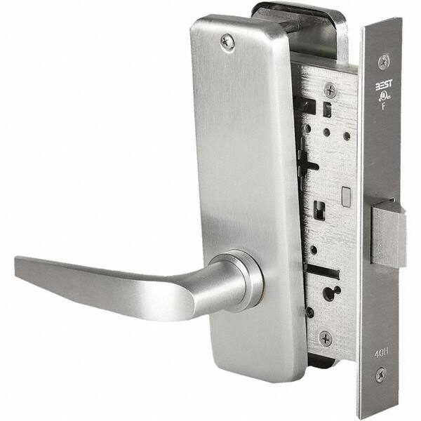 Best - Privacy Lever Lockset for 1-3/4" Thick Doors - Americas Industrial Supply