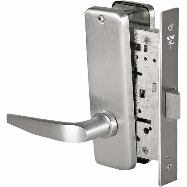 Best - Privacy Lever Lockset for 1-3/4" Thick Doors - Americas Industrial Supply