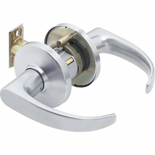 Best - Privacy Lever Lockset for 1-3/4 to 2-1/4" Thick Doors - Americas Industrial Supply
