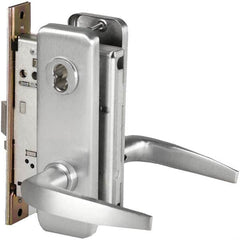 Best - Storeroom Lever Lockset for 1-3/4" Thick Doors - Americas Industrial Supply
