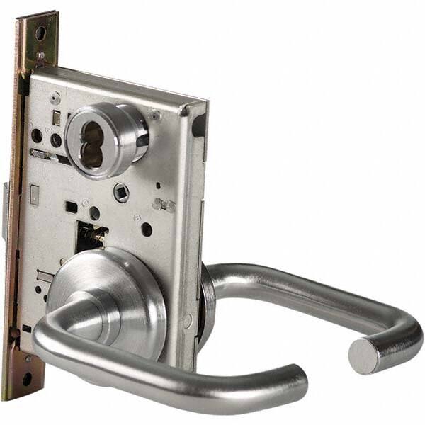 Best - Storeroom Lever Lockset for 1-3/4" Thick Doors - Americas Industrial Supply