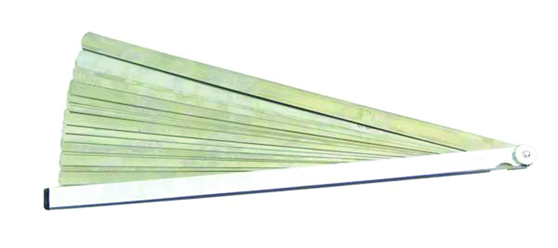 25 Leaf - .0015 - .040" Range - Feeler Gage - Americas Industrial Supply