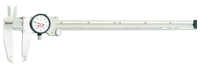 #120-12 - 0 - 12'' Measuring Range (.001 Grad.) - Dial Caliper - Americas Industrial Supply