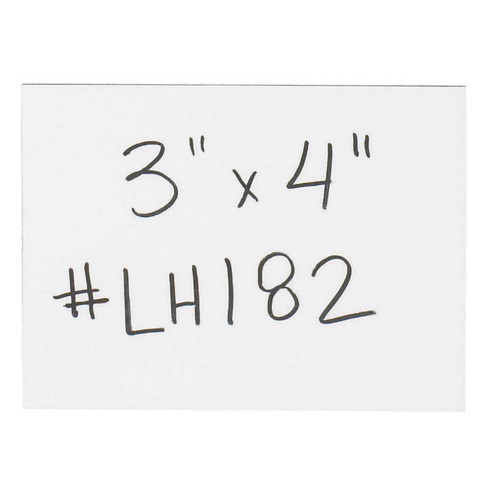 Value Collection - Label Holders Backing: Magnetic Width (Inch): 4 - Americas Industrial Supply
