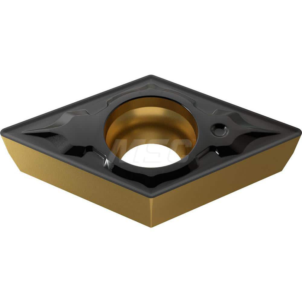 Turning Insert: DCMT11T304-UG YG3020, Solid Carbide TiCN & Al2O3 Finish, 0.4410″ Long, 3/8″ Inscribed Circle, N/A Series DCMT