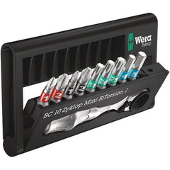 Wera - Screwdriver Bit Sets Type: Insert Bit Set Drive Size: 1/4 (Inch) - Americas Industrial Supply
