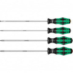 Wera - Screwdriver Sets Screwdriver Types Included: Pozidriv; Slotted; Phillips Number of Pieces: 4 - Americas Industrial Supply
