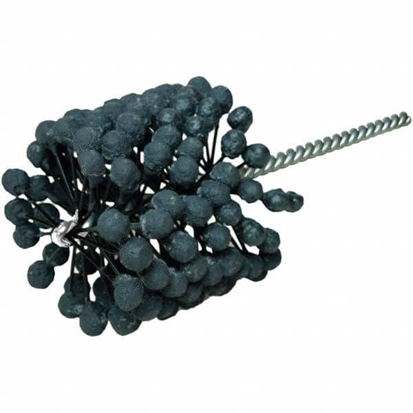 Weiler - 3-1/2" Bore Diam, 320 Grit, Silicon Carbide Flexible Hone - Americas Industrial Supply