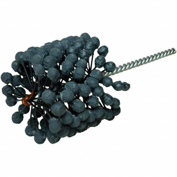 Weiler - 3-1/4" Bore Diam, 240 Grit, Silicon Carbide Flexible Hone - Americas Industrial Supply