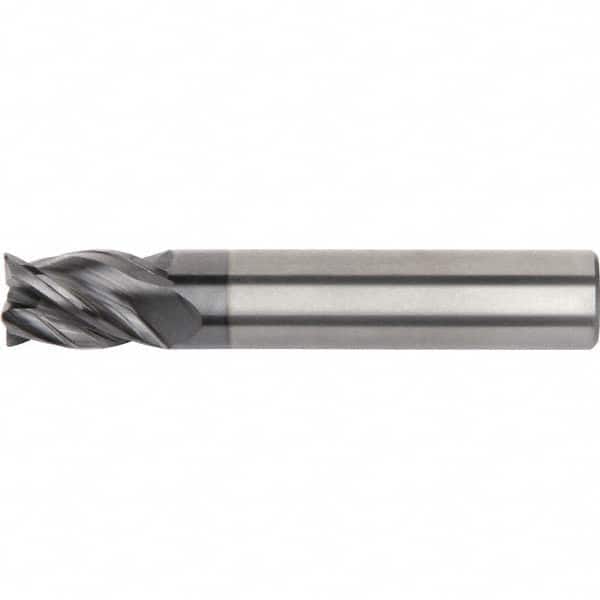 Kennametal - 18mm Diam 4 Flute Solid Carbide 0.35mm Chamfer Width Corner Chamfer End Mill - Americas Industrial Supply