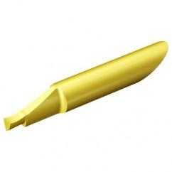 CXS-08F300-8015AR Grade 1025 CoroTurn® XS Solid Carbide Tool for Face Grooving - Americas Industrial Supply
