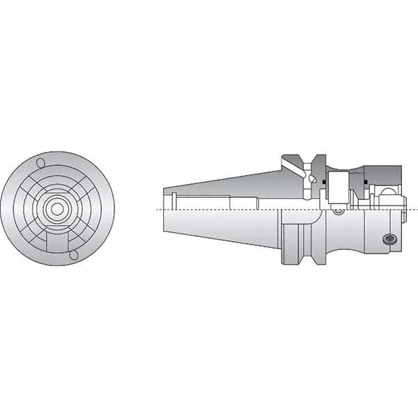 Allied Machine and Engineering - 80mm Diam Radial Clamp BT50 Shank Modular Reamer Body - Americas Industrial Supply