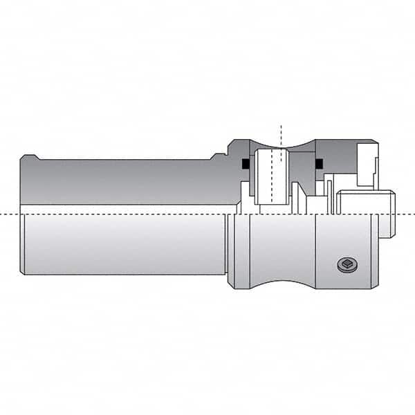Allied Machine and Engineering - 50mm Diam Radial Clamp Straight Shank Modular Reamer Body - Americas Industrial Supply
