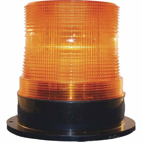 Railhead Corporation - Strobe & Flashing Lights Light Type: Single; Double; Quad; Revolving Lens Color: Amber - Americas Industrial Supply