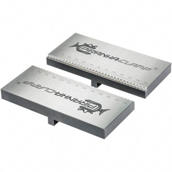 Piranha Clamp - Vise Jaw Sets Jaw Width (mm): 22.00 Set Type: Standard - Americas Industrial Supply