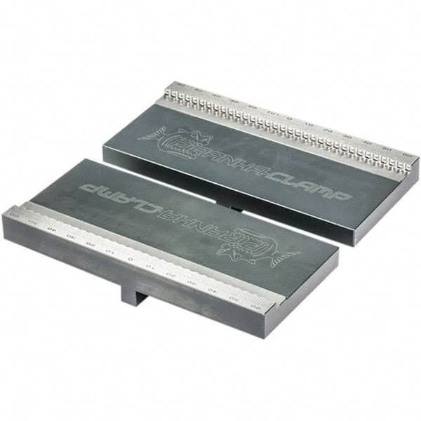Piranha Clamp - Vise Jaw Sets Jaw Width (mm): 22.00 Set Type: Standard - Americas Industrial Supply