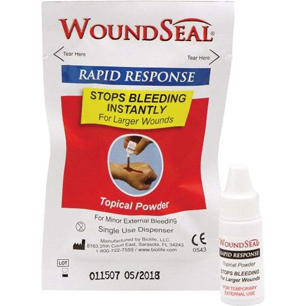 WoundSeal - Bandages & Dressings Type: Wound Care Bandage Material: Topical Powder - Americas Industrial Supply