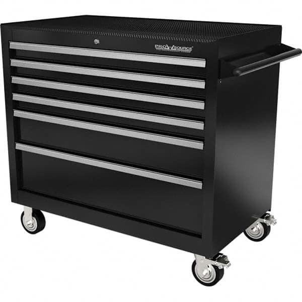 PRO-SOURCE - 6 Drawer 1,540 Lb Capacity Steel Tool Roller Cabinet - Americas Industrial Supply