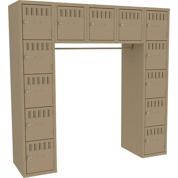 Tennsco - 15 Door, 15 Tier, Locker - Americas Industrial Supply