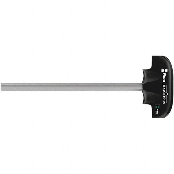 Wera - 6mm Standard Hex Driver - 350mm Blade Length, T Handle, 394mm OAL - Americas Industrial Supply