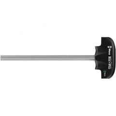 Wera - 6mm Standard Hex Driver - 350mm Blade Length, T Handle, 394mm OAL - Americas Industrial Supply