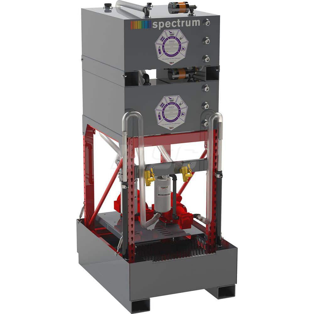 Spectrum Essential Performance Stack 65 Gal Bulk Oil Storage System Holds 2 Tanks