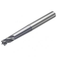 R216.24-10030GAP10G 1610 10mm 4 FL Solid Carbide End Mill - Corner Radius w/Cylindrical Shank - Americas Industrial Supply