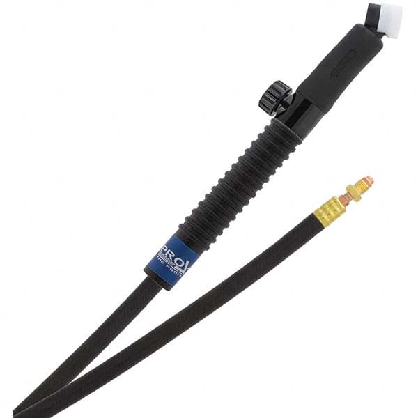 PRO-SOURCE - 80 Amp 12-1/2' Rubber Outfit 24FVMT Air Cooled TIG Welding Torch Kit - Americas Industrial Supply