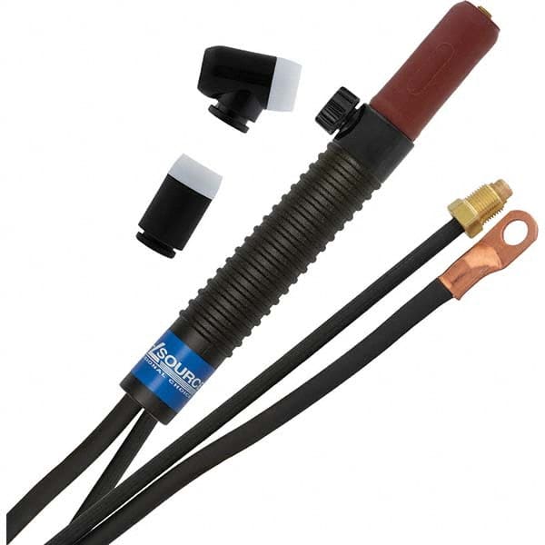 PRO-SOURCE - 200 Amp 25' Rubber Outfit 200M Air Cooled TIG Welding Torch Kit - Americas Industrial Supply