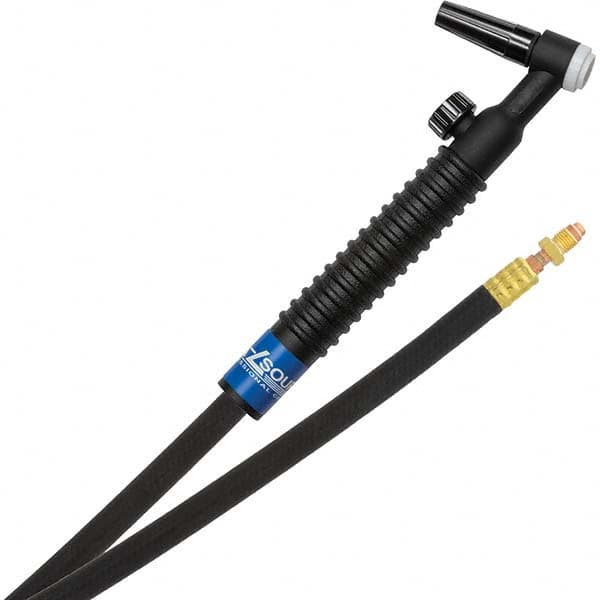 PRO-SOURCE - 125 Amp 25' Rubber Outfit 9V Air Cooled TIG Welding Torch Kit - Americas Industrial Supply
