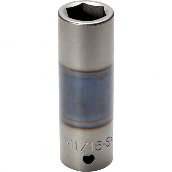 SK - Impact Sockets Drive Size (Inch): 1/2 Size (Inch): 11/16 - Americas Industrial Supply