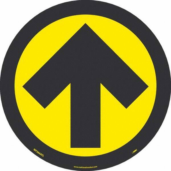 NMC - "Blank" Adhesive-Backed Floor Sign - Americas Industrial Supply