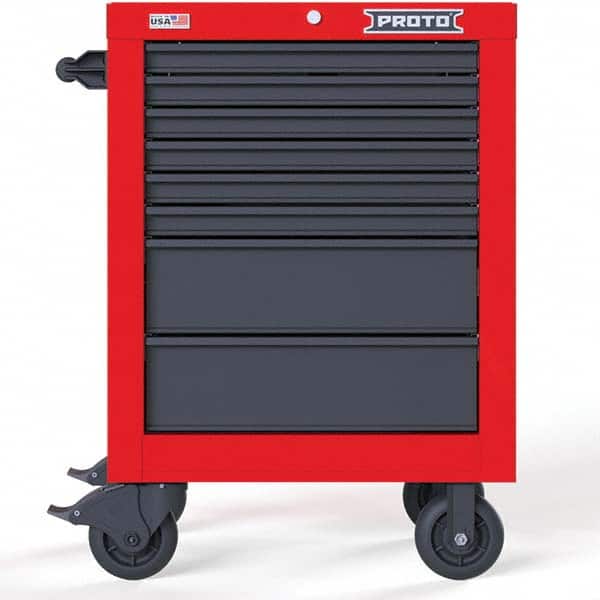 Proto - Tool Roller Cabinets Drawers Range: 5 - 10 Drawers Width Range: 24" - 29.9" - Americas Industrial Supply