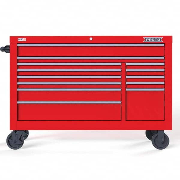 Proto - Tool Roller Cabinets Drawers Range: 11 - 15 Drawers Width Range: 36" - 47.9" - Americas Industrial Supply