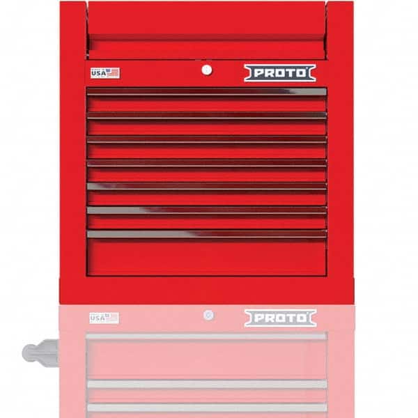 Proto - Tool Roller Cabinets Drawers Range: 5 - 10 Drawers Width Range: 24" - 29.9" - Americas Industrial Supply