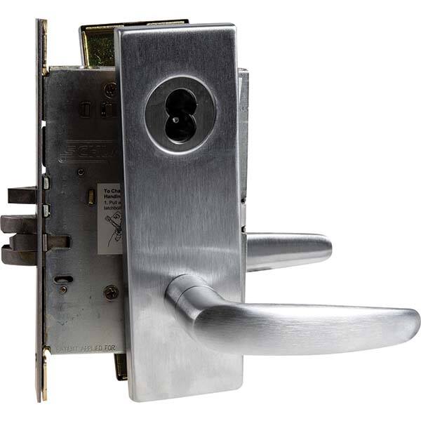 Schlage - Lever Locksets Type: Entry Door Thickness: 1-3/4 - Americas Industrial Supply