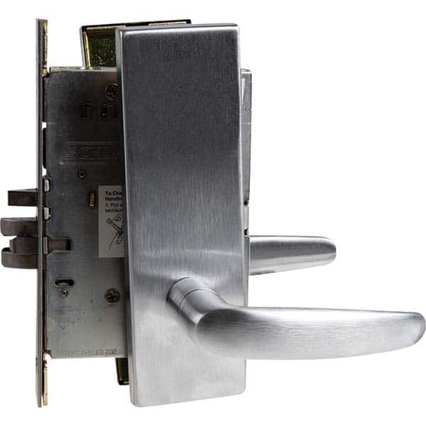 Schlage - Lever Locksets Type: Passage Door Thickness: 1-3/4 - Americas Industrial Supply