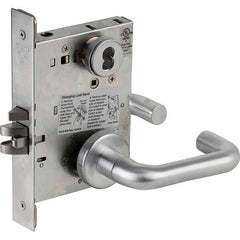 Schlage - Lever Locksets Type: Entry Door Thickness: 1-3/4 - Americas Industrial Supply
