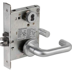 Schlage - Lever Locksets Type: Entry Door Thickness: 1-3/4 - Americas Industrial Supply