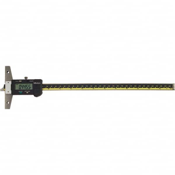 Mitutoyo - Electronic Depth Gages Minimum Measurement (Decimal Inch): 0 Maximum Measurement (Decimal Inch): 12.0000 - Americas Industrial Supply