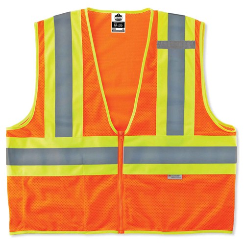 8230Z Glowear Two Tone Vest Orange L/Xl - Americas Industrial Supply