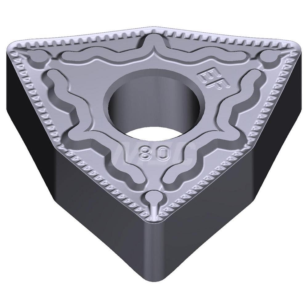 Turning Insert: WNMG331EEF AC5005S, Solid Carbide Absotech Finish, 0.2559″ Long, 3/8″ Inscribed Circle, 0.0157″ Corner Radius, 80.0 ° N/A Series AC5005S