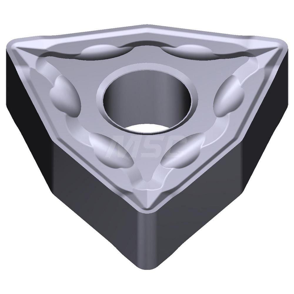 Turning Insert: WNMG332EMU AC5005S, Solid Carbide Absotech Finish, 0.2559″ Long, 3/8″ Inscribed Circle, 0.0315″ Corner Radius, 80.0 ° N/A Series AC5005S