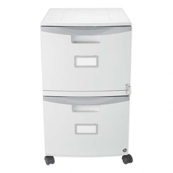 Storex - File Cabinets & Accessories Type: Mobile File Number of Drawers: 2 - Americas Industrial Supply