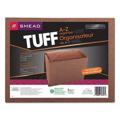 SMEAD - File Folders, Expansion Folders & Hanging Files Folder/File Type: Expanding Wallet Color: Brown - Americas Industrial Supply