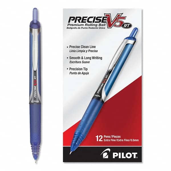 Pilot - Pens & Pencils Type: Roller Ball Pen Color: Blue - Americas Industrial Supply