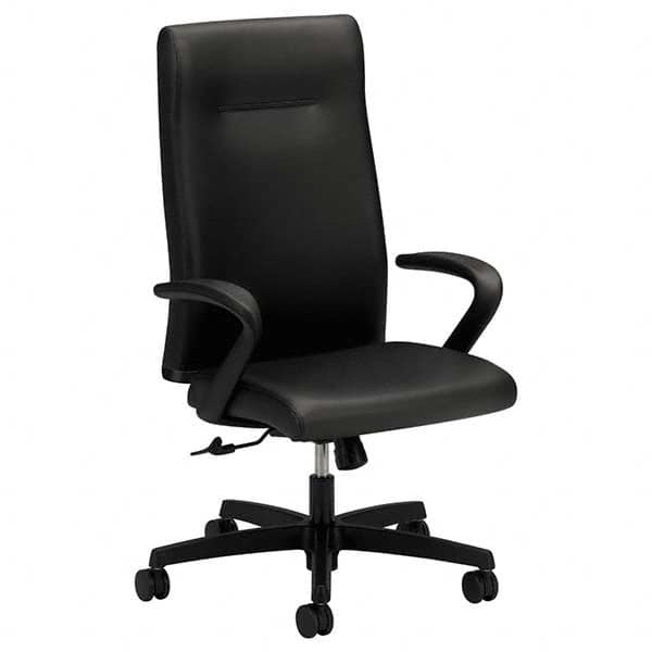 Hon - 47-1/2" High Executive High Back Leather Chair - Americas Industrial Supply